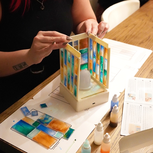 Lifelines FlowCrafts Decorative Tile Lamp Kit