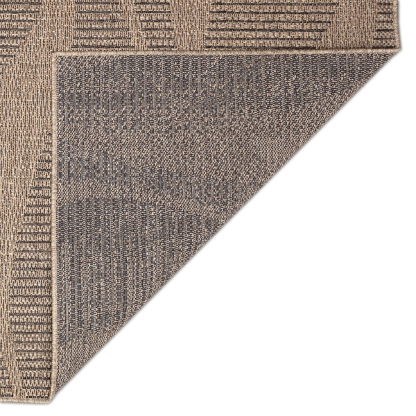 Taupe Rolling Hills Indoor/Outdoor Area Rug