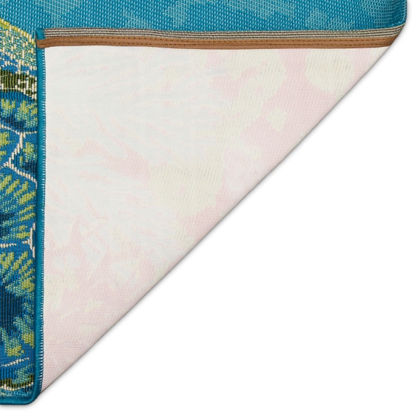 Blue Aquatic Life Indoor/Outdoor Runner