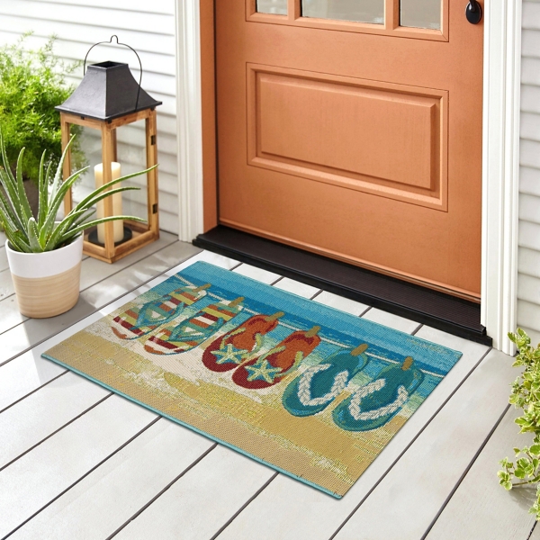Summer Sandals Indoor/Outdoor Accent Rug