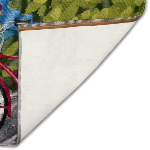 Bike Trip Indoor/Outdoor Accent Rug, 2x3