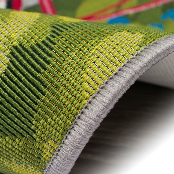 Bike Trip Indoor/Outdoor Accent Rug, 2x3