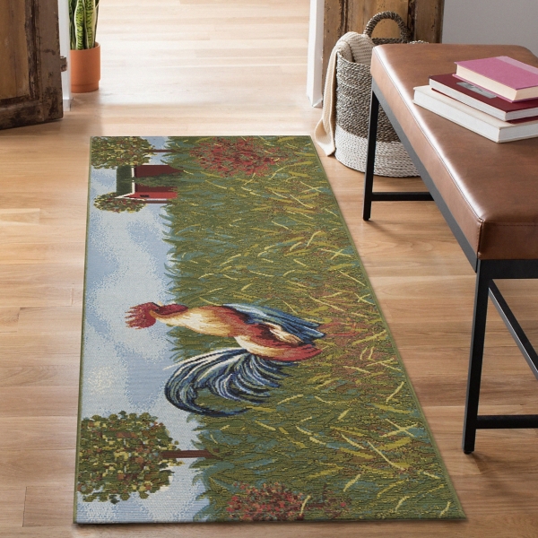 Farm Landscape Indoor/Outdoor Runner