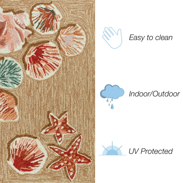 Sand Gems Indoor/Outdoor Accent Rug
