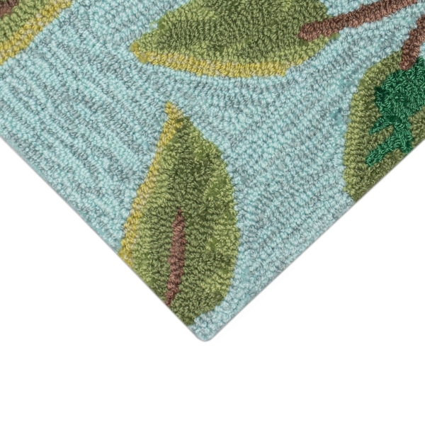 Blue Bird Choir Indoor/Outdoor Accent Rug