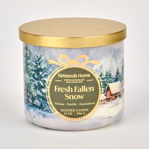 Fresh Fallen Snow 3-Wick Jar Candle