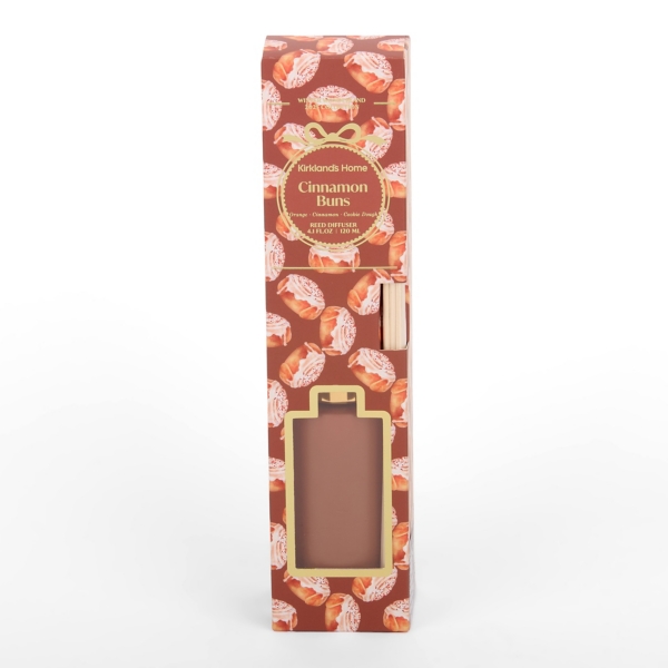 Brown Cinnamon Buns Diffuser Set