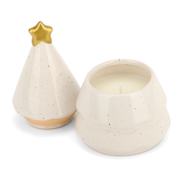 Christmas Cookies White Tree 1-Wick Jar Candle