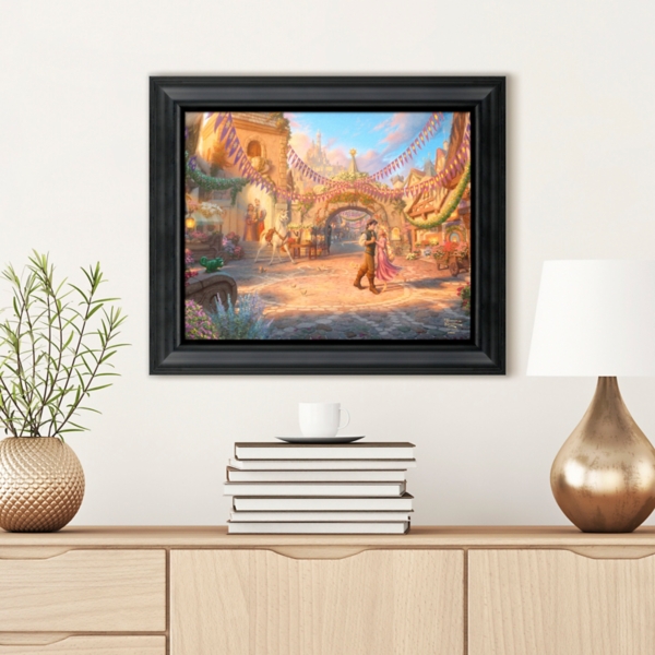 Disney Rapunzel Dancing Framed Art Print