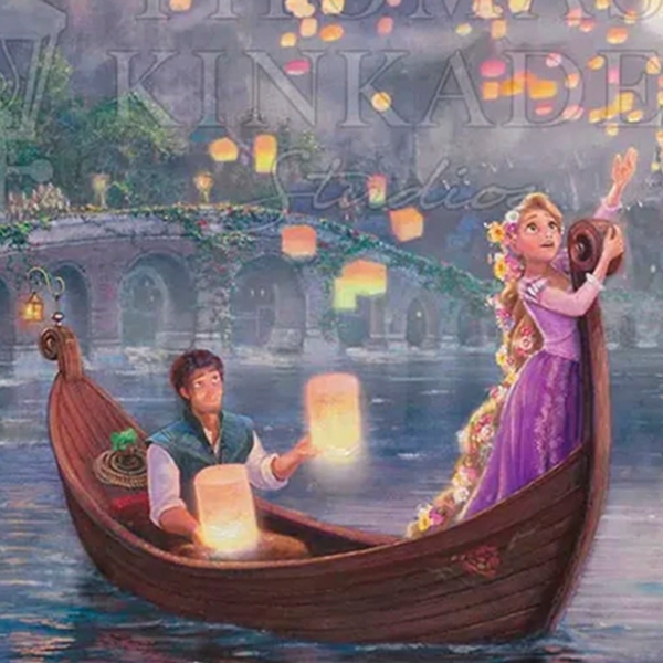Disney Tangled Canvas Art Print