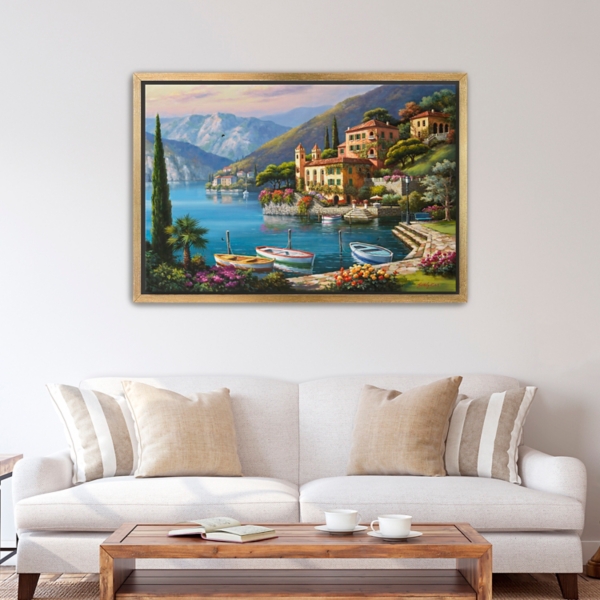 Bella Vista Framed Canvas Art Print, 32x48