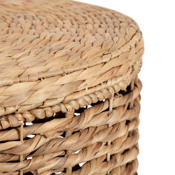 Woven Hyacinth 2-pc. Nesting Accent Table Set