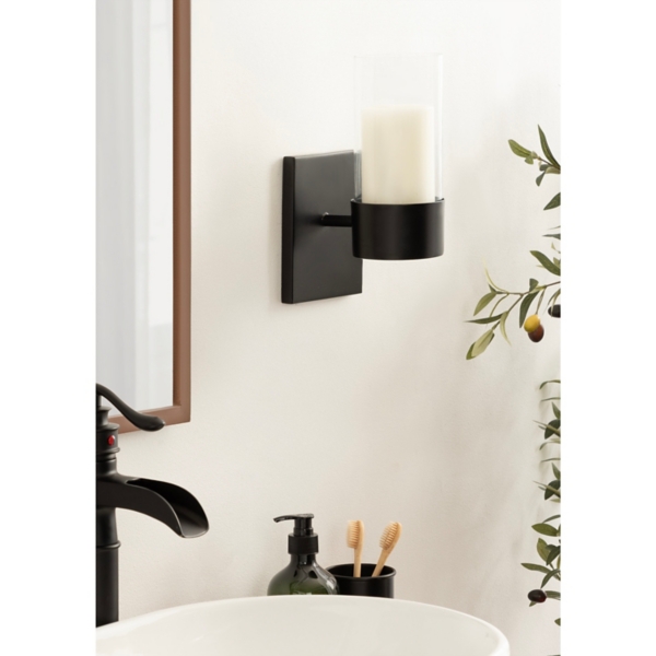 Black Metal Alexander Wall Sconce