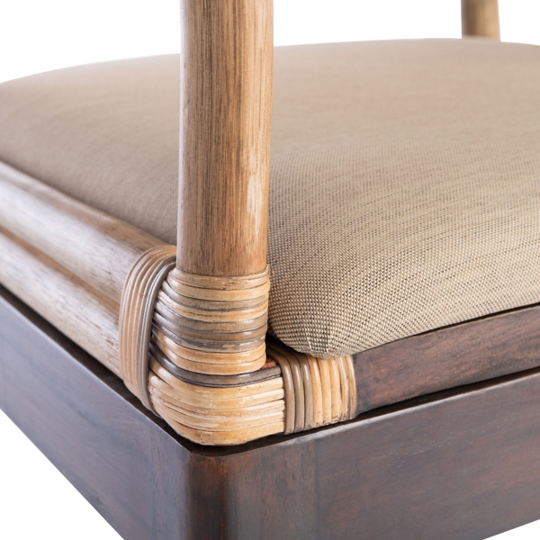 Coastal Rattan Lia Accent Chair