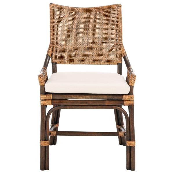 Coastal Natural Rattan Donna Accent Chair
