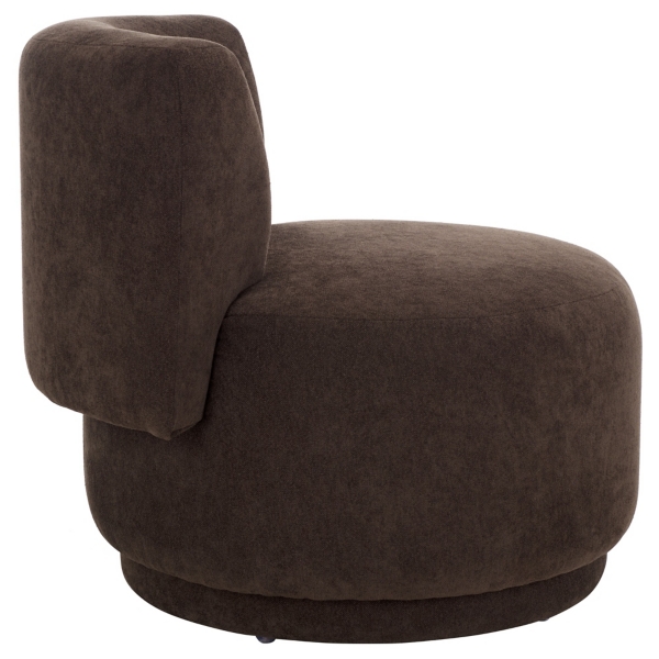Brown Besima Upholstered Accent Chair