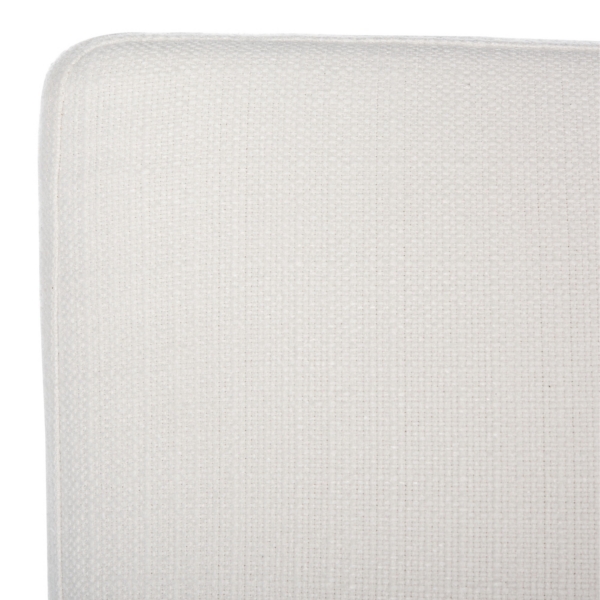 White Mid-Century Modern Sadie Accent Chair