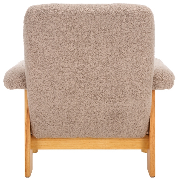 Beige Sherpa Atwell Natural Armchair