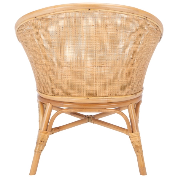 Natural Rattan Henrietta Accent Chair