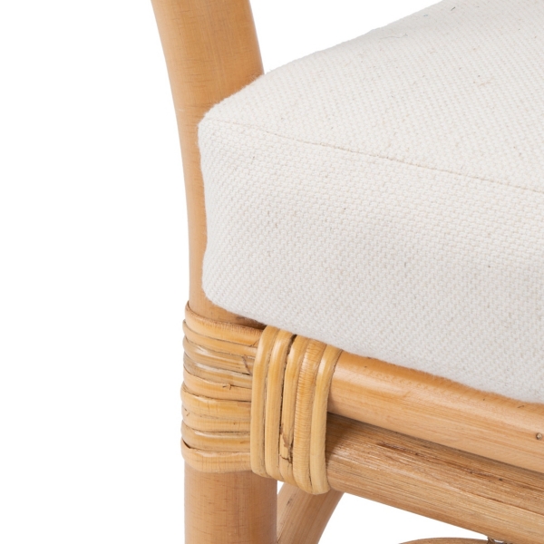 Natural Rattan Henrietta Accent Chair