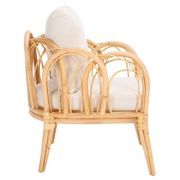 Natural Rattan Cora Accent Chair