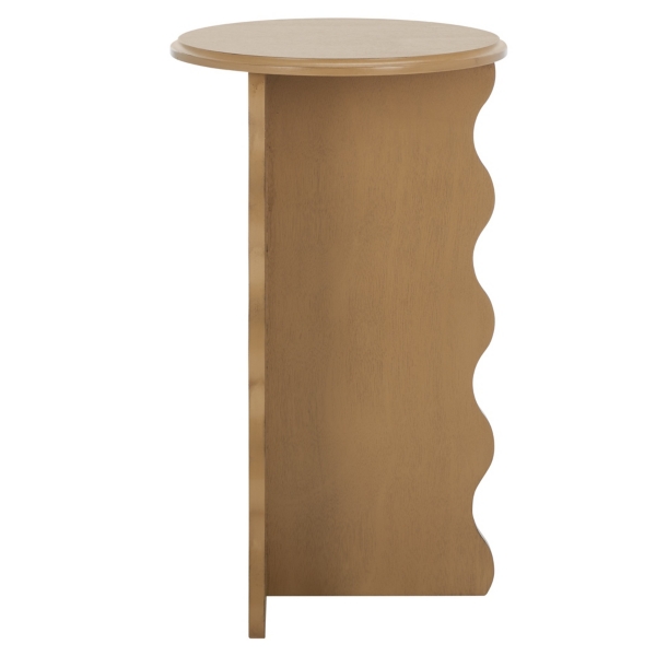 Wood Dollie Accent Table