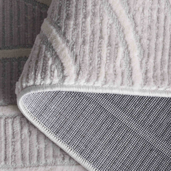 Gray Elselore Contemporary Area Rug