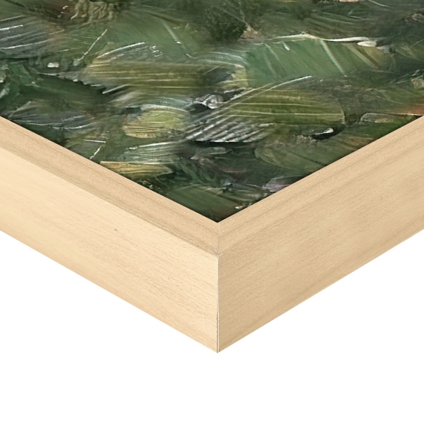 Summer Home Framed Canvas Art Print