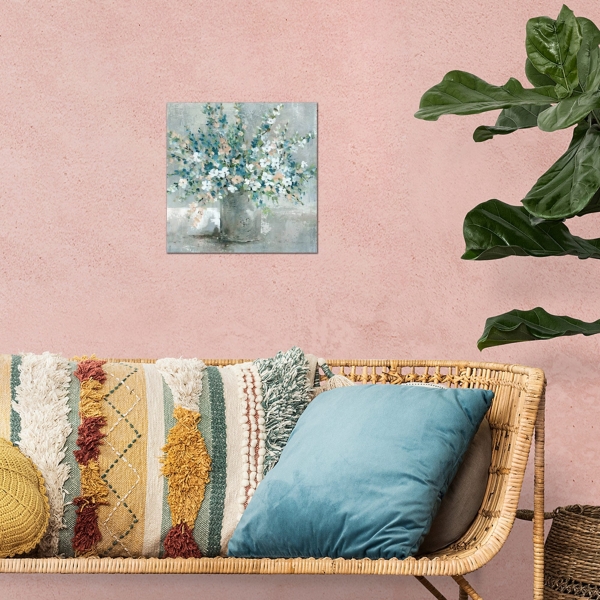 Gathered From the Farm Canvas Art Print