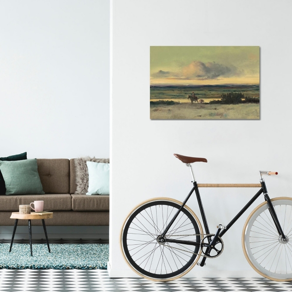 Crossing the Rio Canvas Art Print