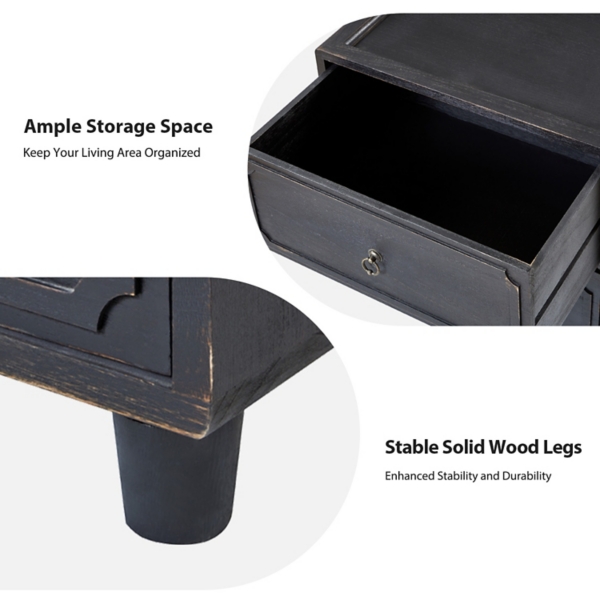 2-Drawer Nicola Nightstand