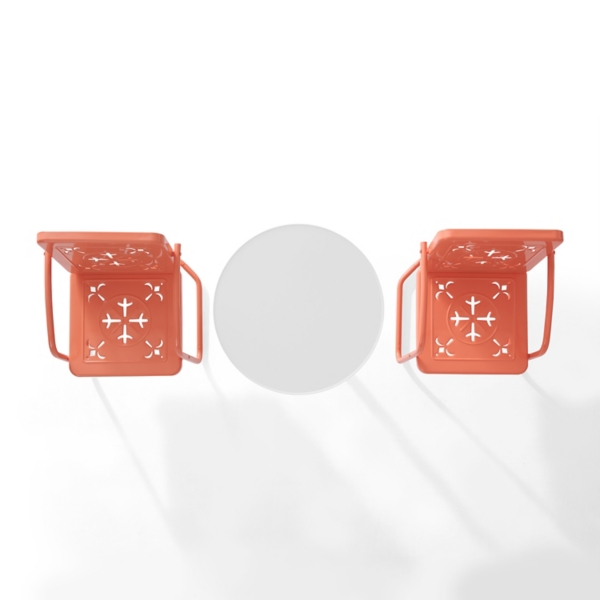 Retro Azalea 3-pc. Outdoor Bistro Set