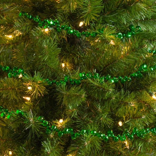 Green Bells Christmas Tree Garland