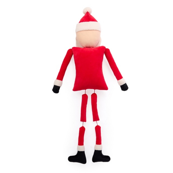 Holly Santa Claus Shaped Pillow