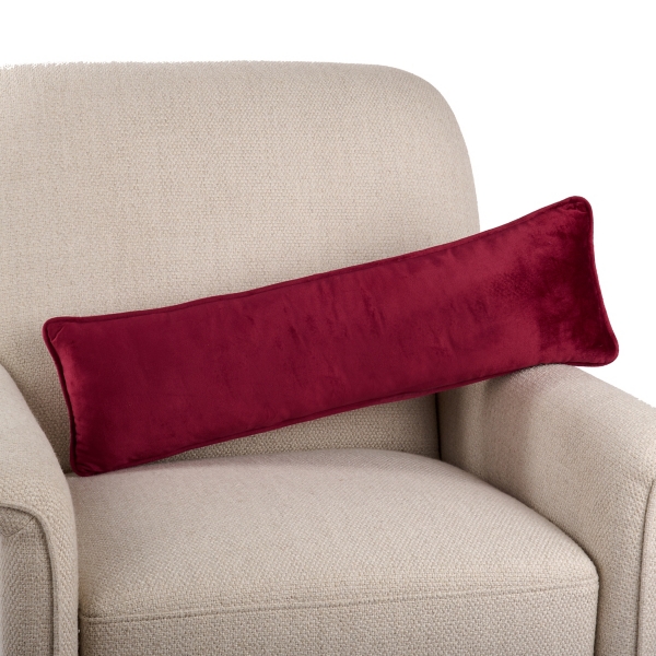 Merlot Merry Christmas Lumbar Pillow