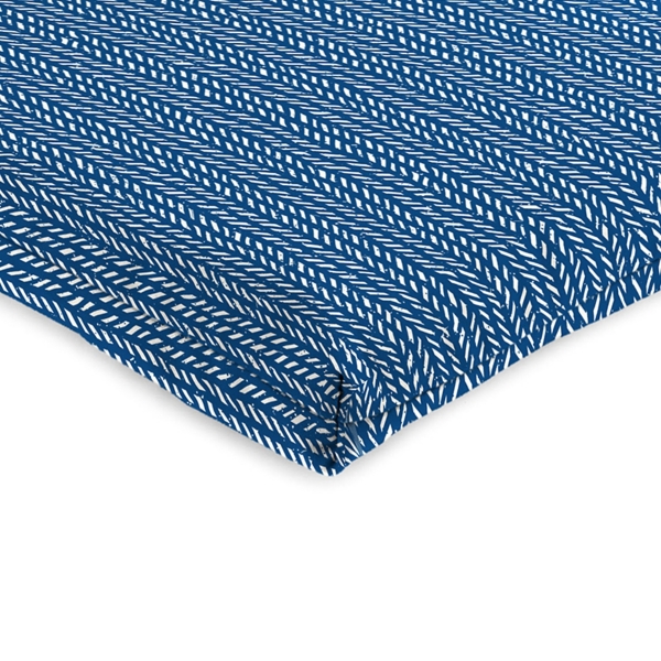 Navy Dash Outdoor Chair Cushion