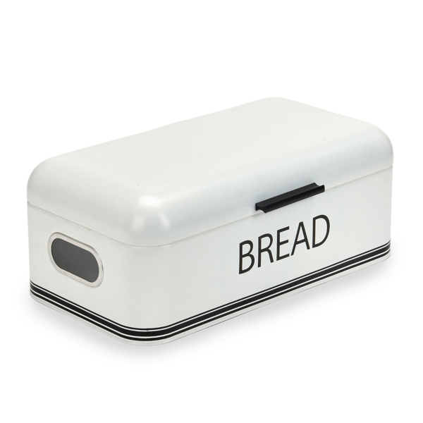 Beige Metal Bread Box | Kirklands Home