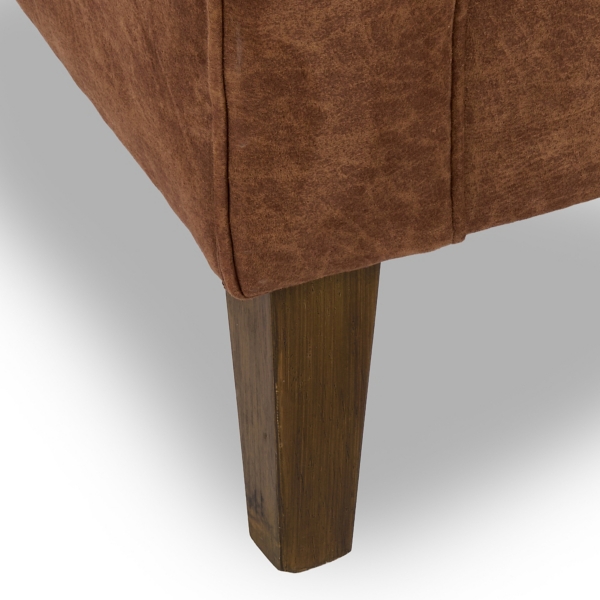 Chestnut Brown Sloan 2-pc. Chair & Ottoman Set