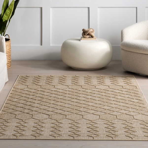 Malina Geometric Indoor/Outdoor Area Rug