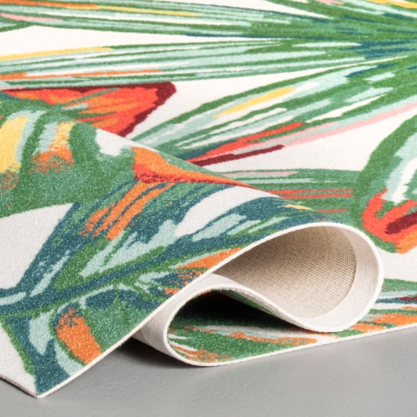 Lindsey Floral Indoor/Outdoor Area Rug