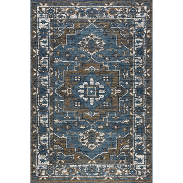 Reversible Medallion Indoor/Outdoor Area Rug, 5x8 | Kirklands Home