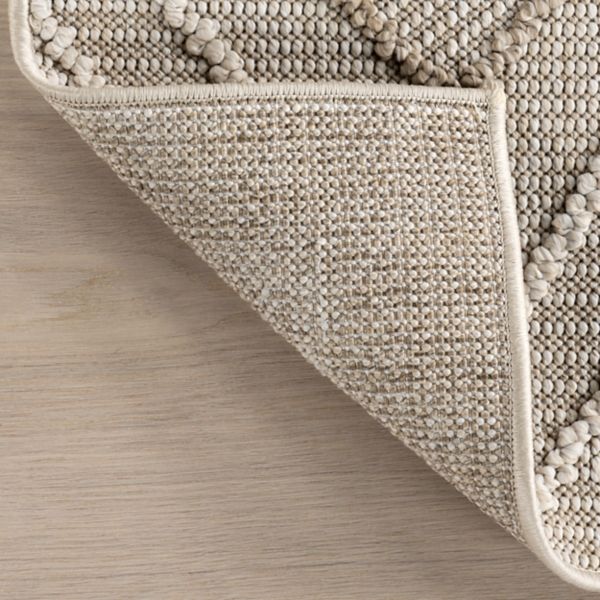 Tan Maline Geometric Indoor/Outdoor Area Rug