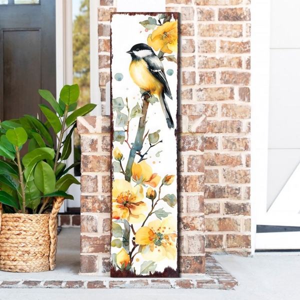 Chickadee Porch Board