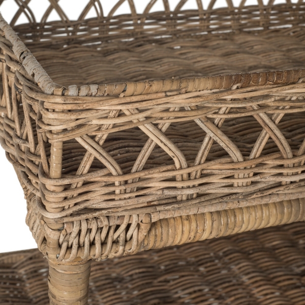 Natural Rattan Alba Accent Table