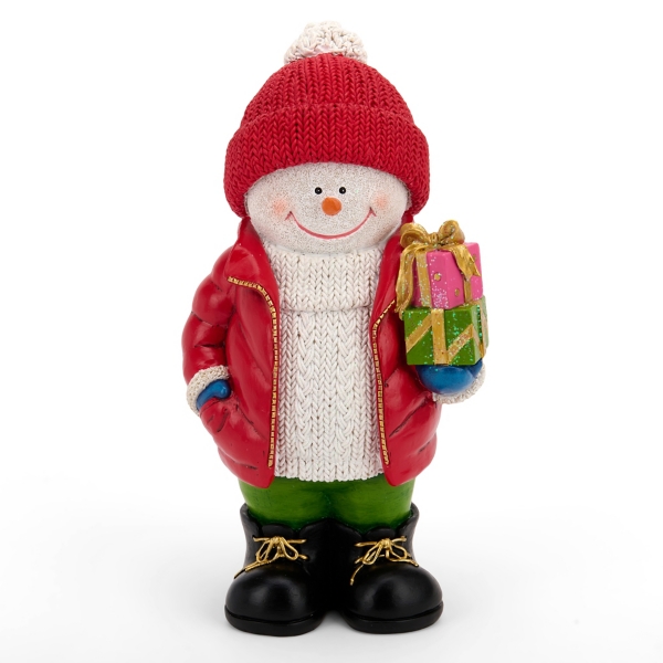 Jack the Snowman Christmas Figurine