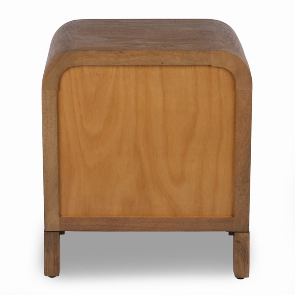 Brown Wood Lowen End Table
