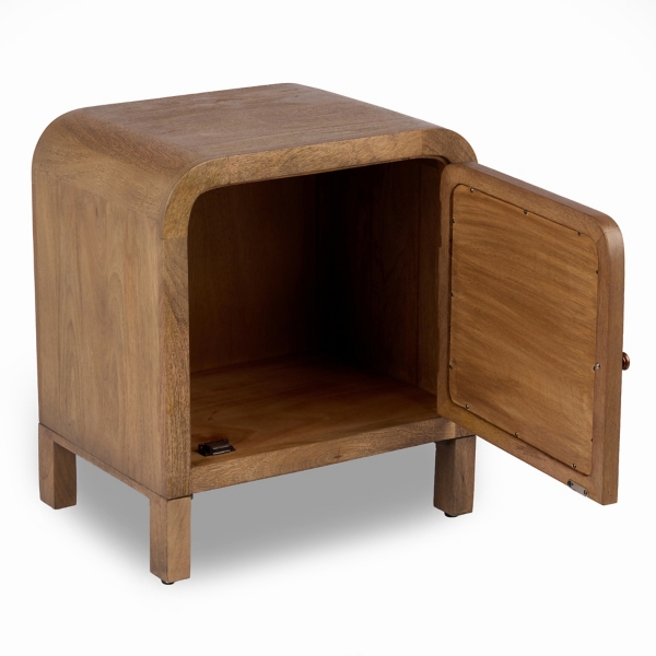 Brown Wood Lowen End Table