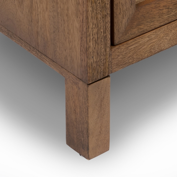 Brown Wood Lowen End Table
