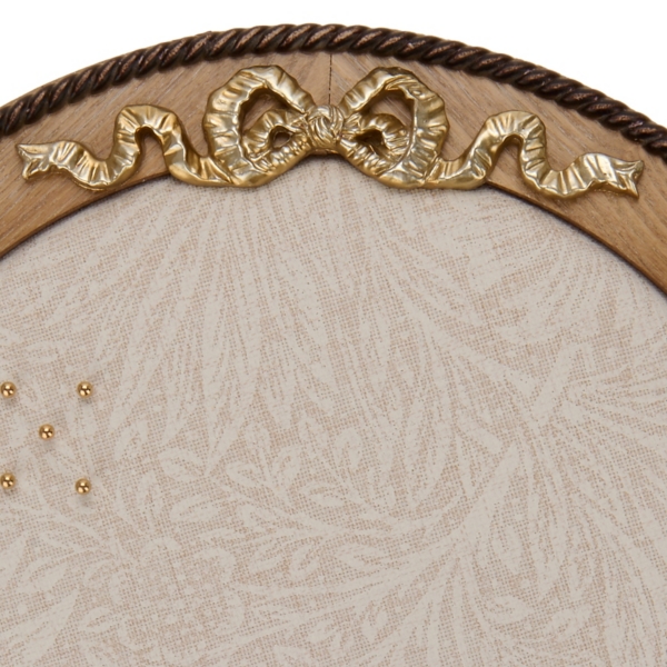 Round Bow Floral Print Pinboard