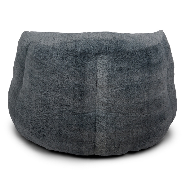 Heathered Blue Comfy Foam Lounge Chair